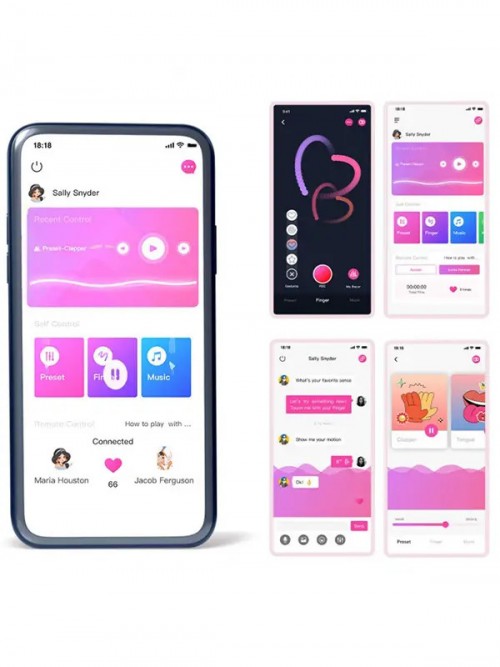 Magic Motion Jive Telefon Kontrollü  İtme Özellikli Vibratör 6