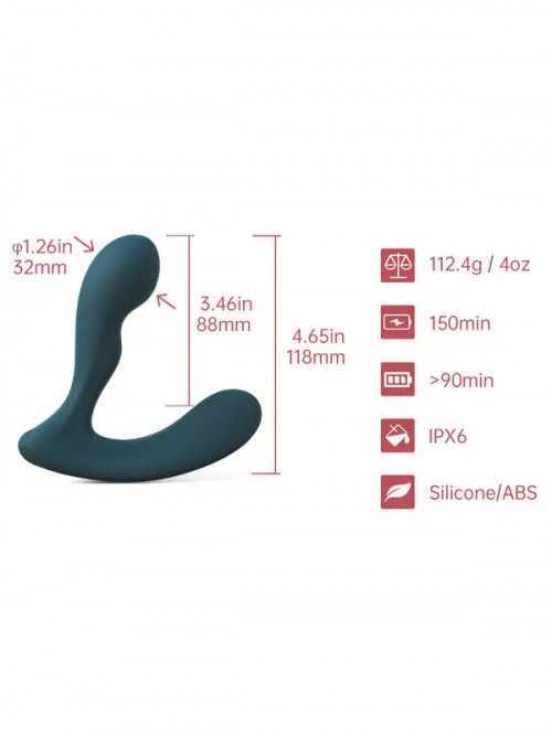 Magic Motion Solstice X Telefon Kontrollü Prostat Masaj Vibratörü 3