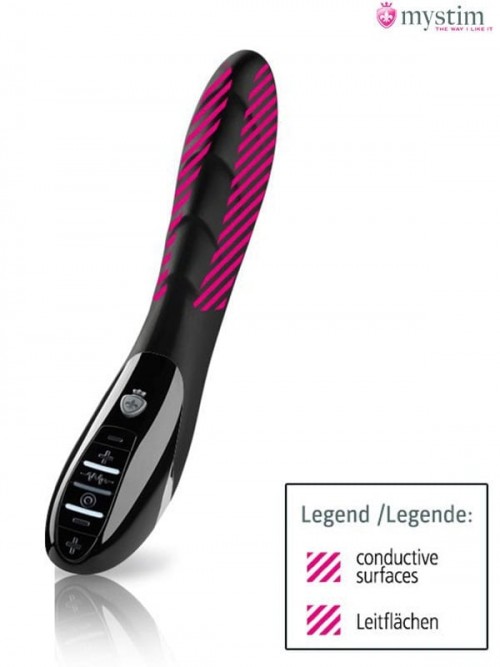 MyStim Sizzling Simon Elektrikli ve Titreşimli Vibe 4