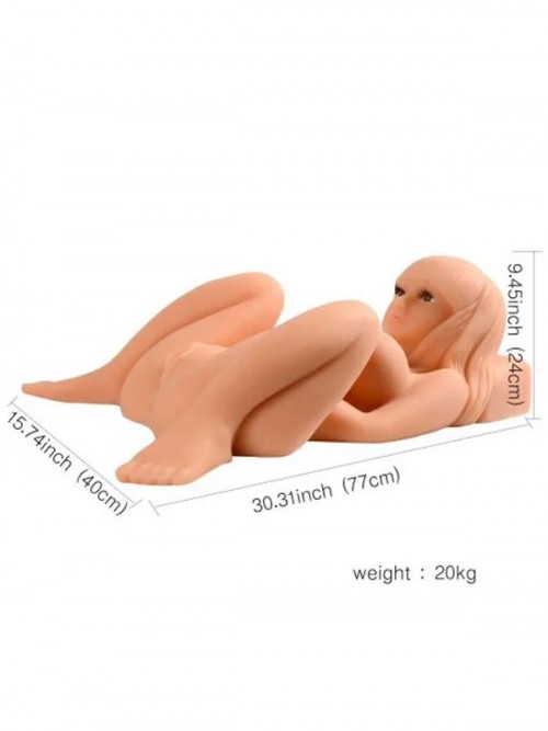 Angena Full Solid Sexy Doll Tam Vücut Mastürbator 15 kg Ek Resim