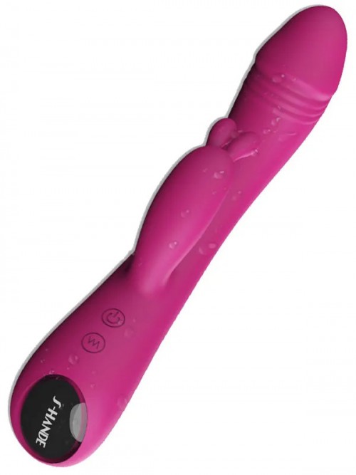 Baby Bunny Ultra Güçlü Şarjlı Titreşimli Tavşan Vibratör 22 cm 5