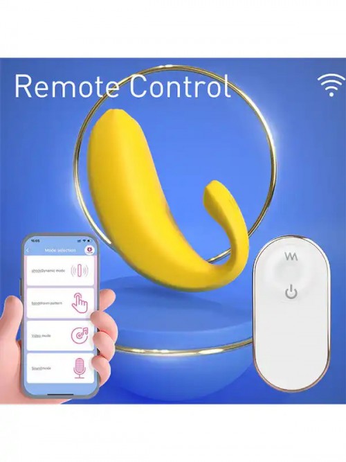 Banana App Telefon Kontrollü ve Uzaktan Kumandalı Vibratör Ek Resim