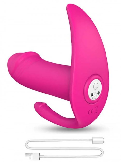 Didi Çiftler İçin Giyilebilir Şarjlı Uzaktan Kumandalı Vibratör 3