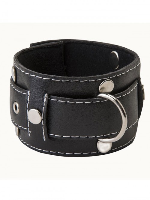 Deri El Ayak Kelepçesi ve Boyun Tasması Seti 5’li 4