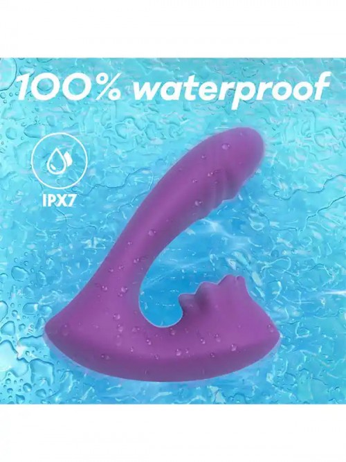 NOXXX Flair Giyilebilir Dil Yalama İşlevli Uzaktan Kumandalı Şarjlı Vibratör 6