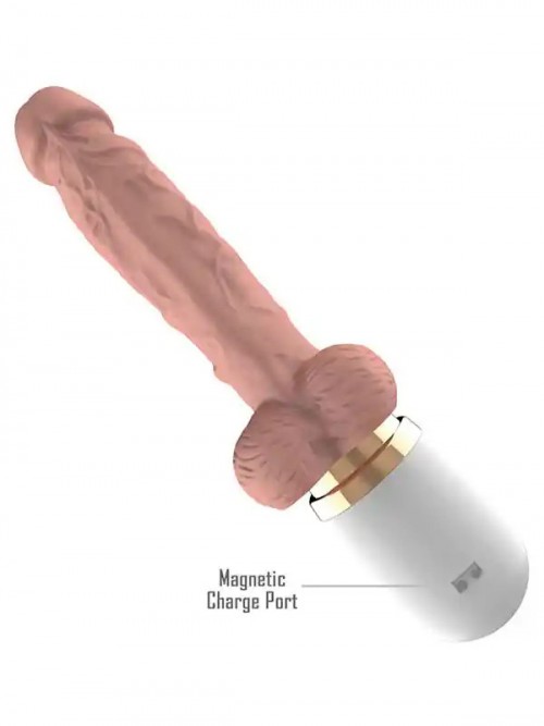 İleri Geri Hareketli Şarjlı Uzaktan Kumandalı Isıtmalı Seks Makinesi Ek Resim