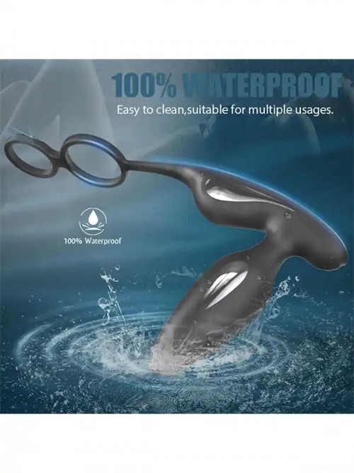 Lava-RCT Penis Halkalı Şarjlı Giyilebilir Anal Vibratör 4