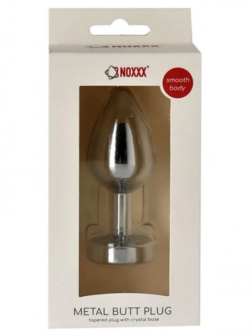 NOXXX Led Işıklı Çelik Anal Plug Orta Boy 2