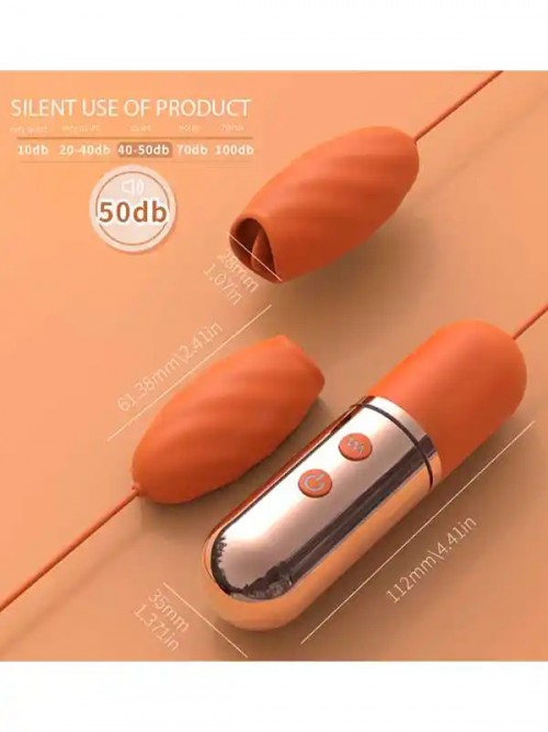 Magic Bean-3 Şarjlı Dil Stimülasyonlu 2’li Titreşim Topları 2