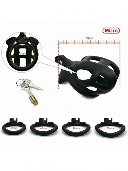 Micro Cobra 2.0 Chastity Device Kit 3