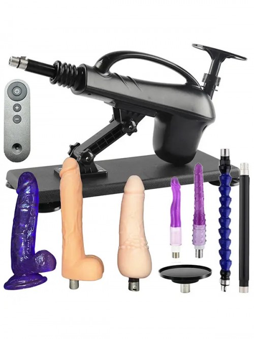 NOXXX 3XLR Vantuz Adaptörlü Uzaktan Kumandalı Seks Makinesi 2