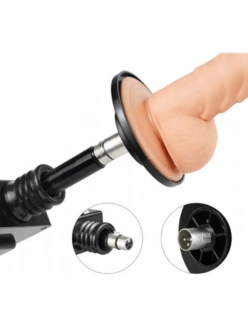 NOXXX 3XLR Vantuz Adaptörlü Uzaktan Kumandalı Seks Makinesi Ek Resim