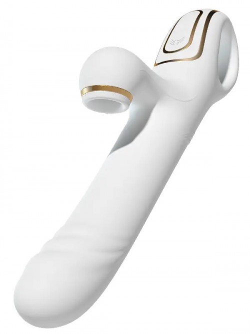 NOXXX Auralis Isıtmalı Emme ve Kıvrılma Hareketli Tavşan Vibratör 2