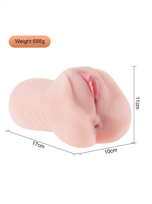 NOXXX Çift Girişli Anal ve Vajinal Gerçekçi Mastürbatör 3