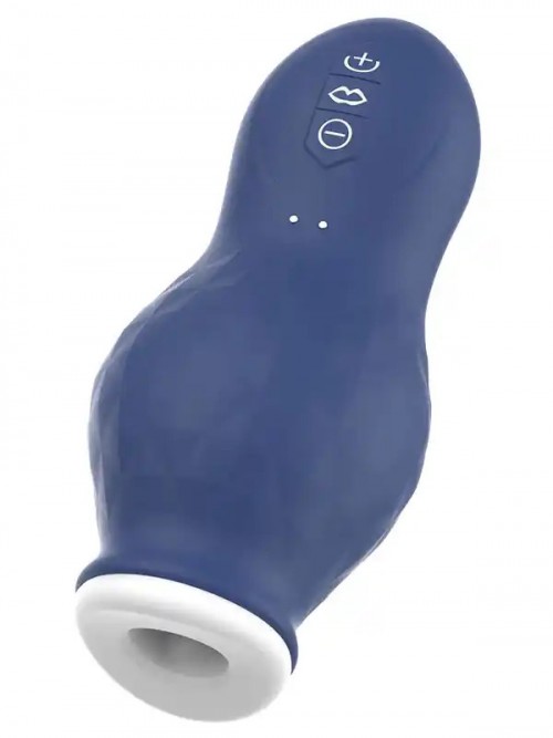 NOXXX Dragon Kiss Emmeli Şarjlı Titreşimli Güçlü Kupa Mastürbator 5