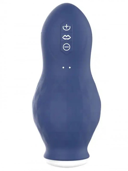 NOXXX Dragon Kiss Emmeli Şarjlı Titreşimli Güçlü Kupa Mastürbator 4