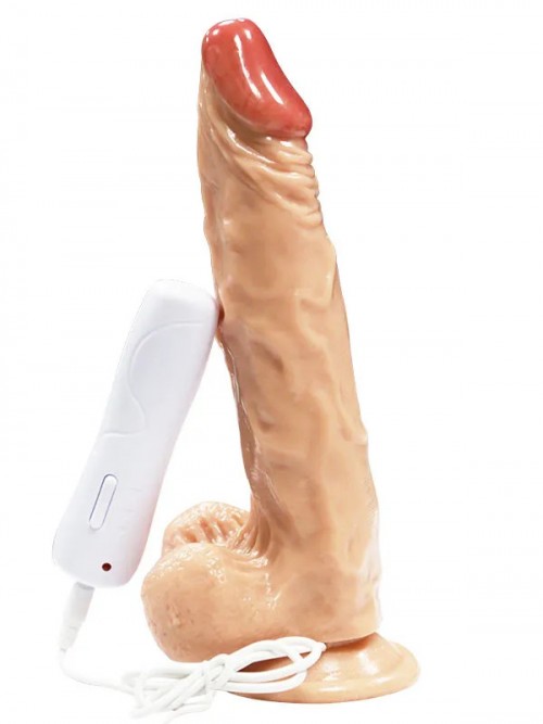 NOXXX Gerçekçi Realistik Titreşimli Dildo 25 cm 2