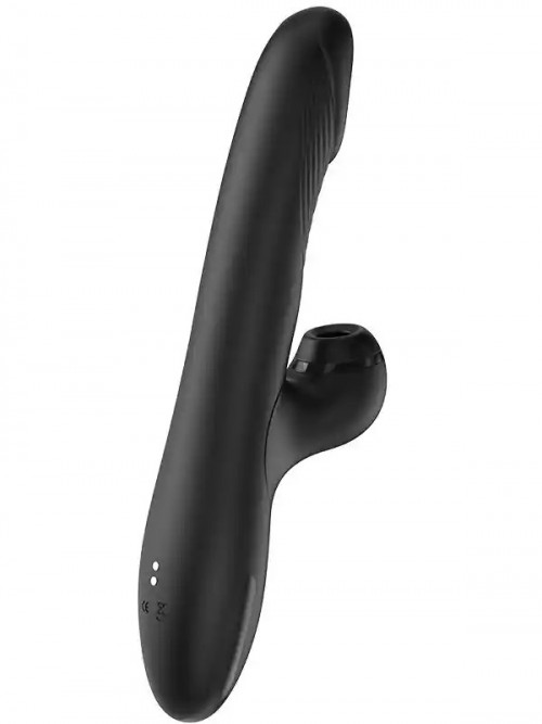 NOXXX İleri Geri Hareketli Şarjlı Isıtmalı Klitoris Emiş Vibratörü 3