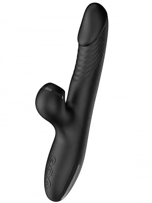 NOXXX İleri Geri Hareketli Şarjlı Isıtmalı Klitoris Emiş Vibratörü