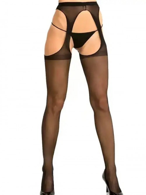 NOXXX Jartiyer Askılı Seksi Külotlu Çorap 2
