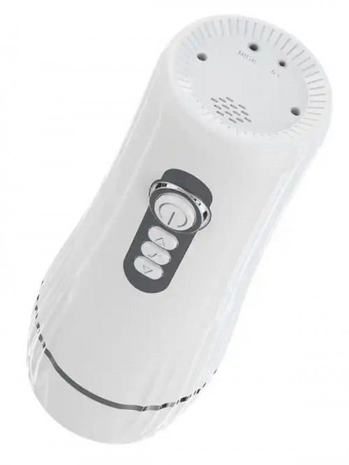 NOXXX Şarjlı Titreşimli Sesli Süper Kupa Vajina Mastürbatör 3