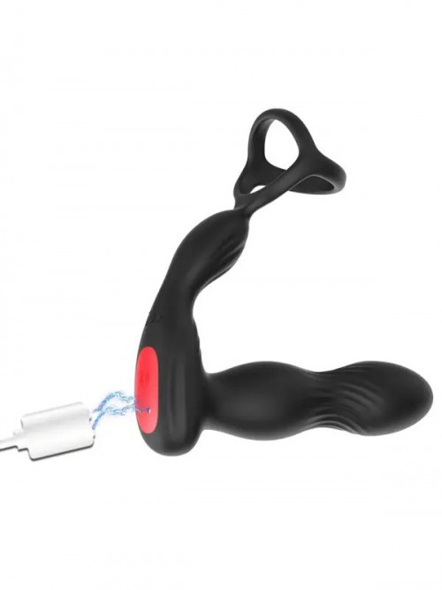 NOXXX Titan İleri Geri Hareketli Penis Halkalı Anal Prostat Vibratörü Ek Resim