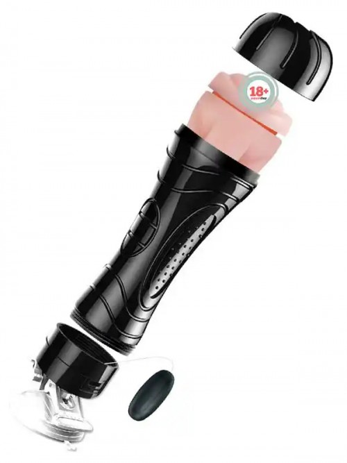 NOXXX Titreşimli Vantuzlu Kupa Vajina Mastürbatör