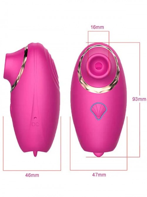 NOXXX Vakum Dalgalı ve Dil Özellikli Şarjlı Titreşimli Orgazm Vibratörü 4