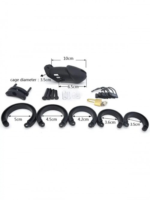 NOXXX Yüksek Kaliteli Silikon Erkek Penis Kilidi 10cm 4