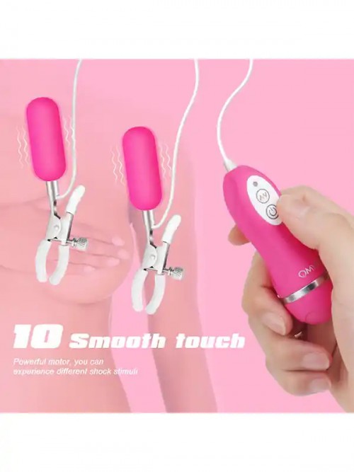 Rice Cake Titreşimli Göğüs Klipsi 6