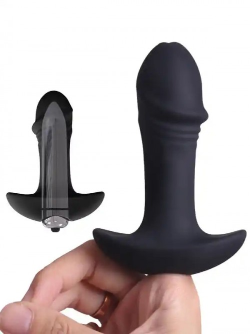 Titreşimli Giyilebilir Penis Butt Plug 3