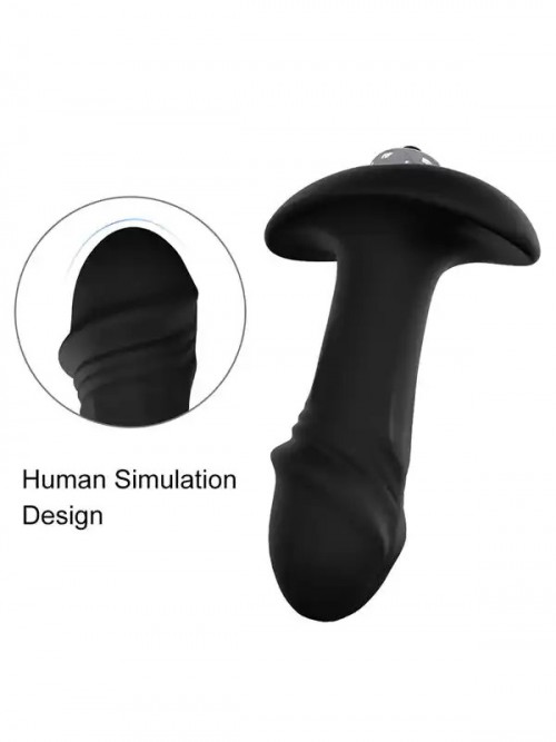 Titreşimli Giyilebilir Penis Butt Plug 6