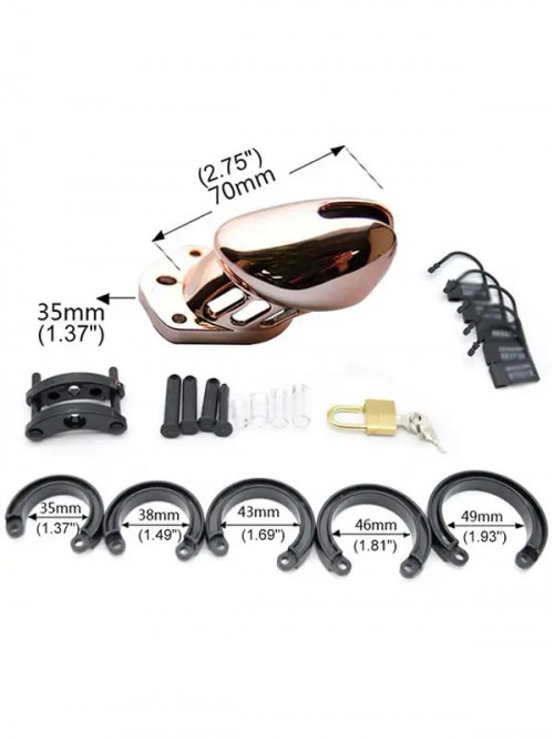 ​​Erkek Bekaret Kafesi Ayarlanabilir 7 cm 2