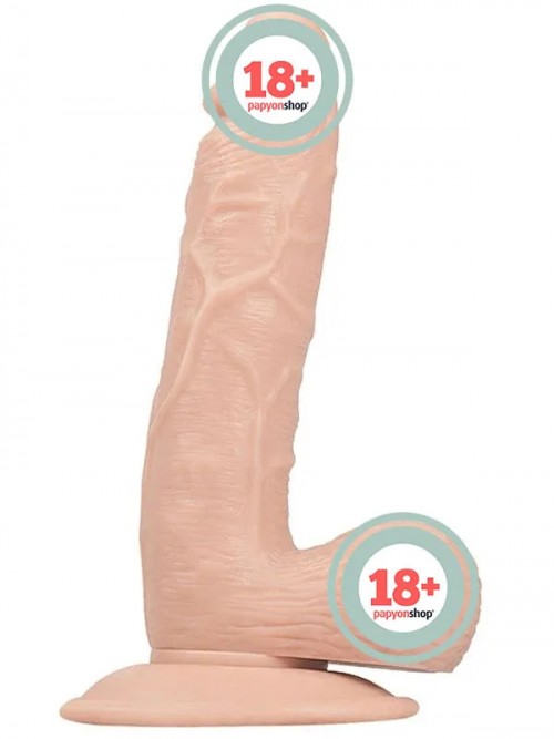 NOXXX Gerçekçi Realistik Testisli Penis 18 cm