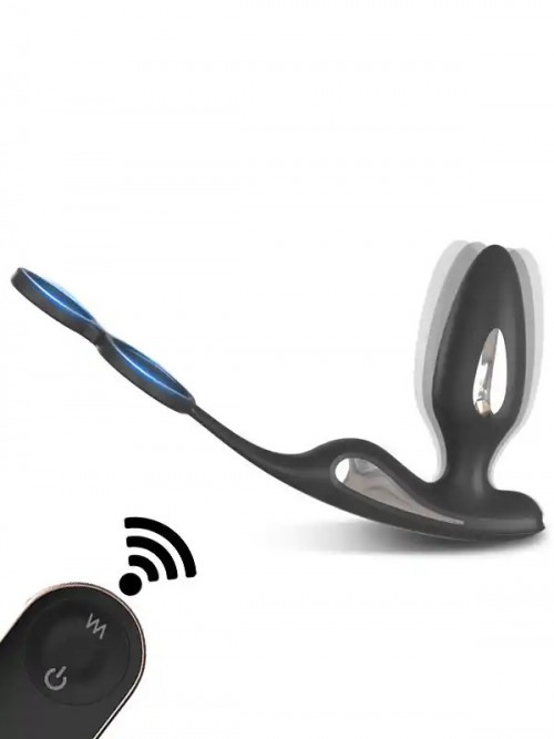 Lava-RCT Penis Halkalı Şarjlı Giyilebilir Anal Vibratör