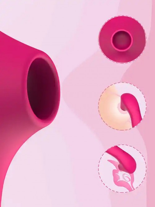 NOXXX 10 Fonksiyonlu Şarjlı Klitoral Vakum Vibratörü 3