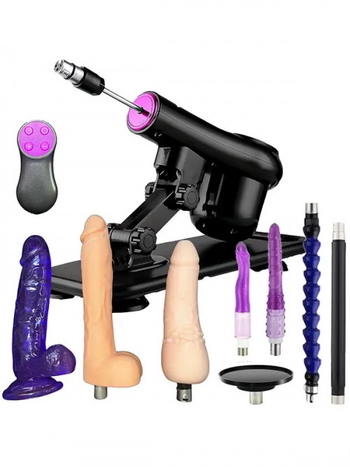 NOXXX 3XLR Vantuz Adaptörlü Uzaktan Kumandalı Sex Makinesi 2