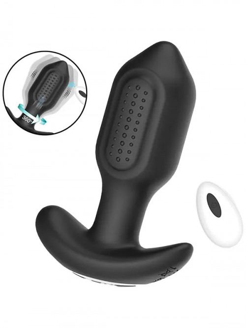 NOXXX A-Heros BUDD Telefon Kontrollü ve Uzaktan Kumandalı 360° Anal Plug Ek Resim