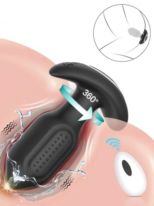 NOXXX A-Heros BUDD Telefon Kontrollü ve Uzaktan Kumandalı 360° Anal Plug 2