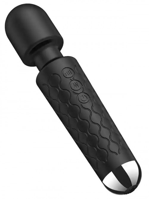 NOXXX Güçlü Şarjlı Wand Masaj Vibratörü 28 Fonksiyonlu