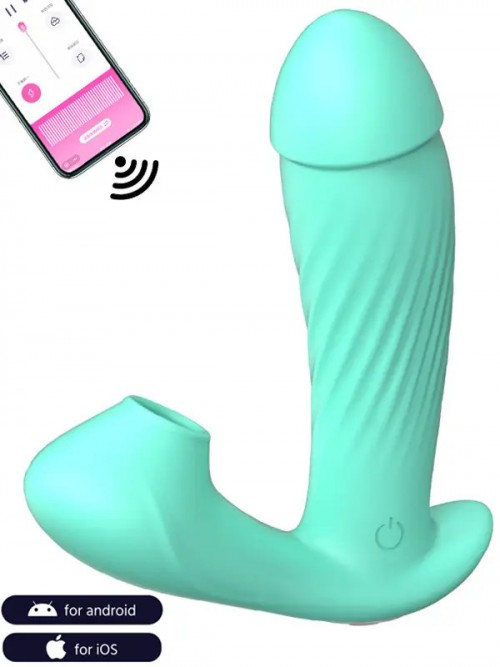 NOXXX Mellow Isıtmalı Emme Fonksiyonlu Telefon Kontrollü Giyilebilir Vibratör