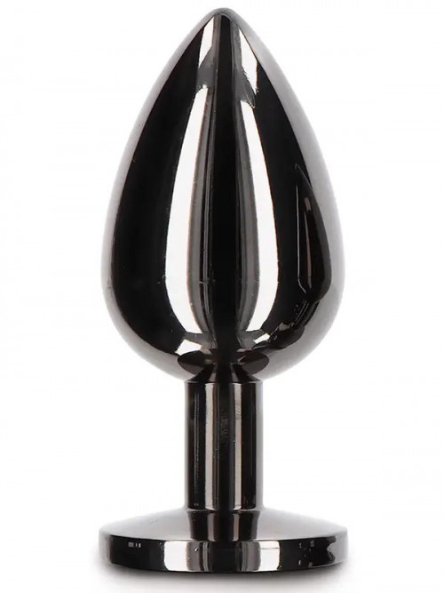 NOXXX Siyah Elmas Mücevherli Alüminyum Anal Fiş Büyük 2