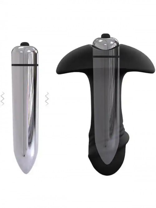 Titreşimli Giyilebilir Penis Butt Plug 1
