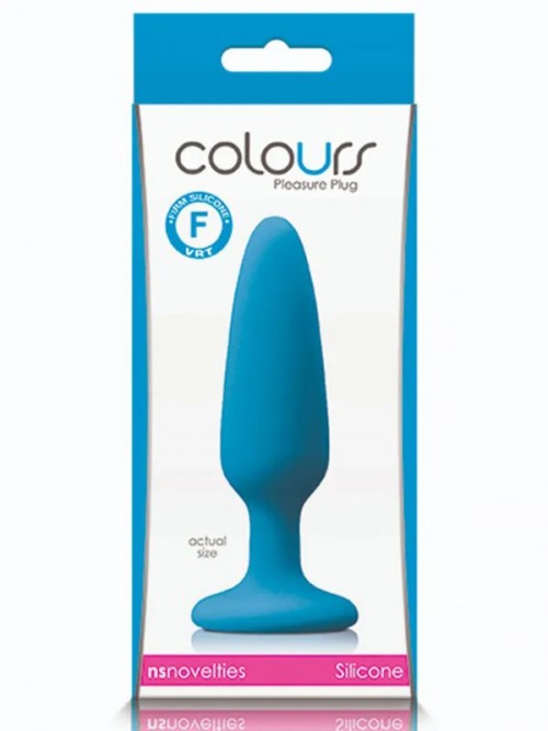 NS Novelties Colours Pleasures Small Anal Plug 11 cm Mavi 2