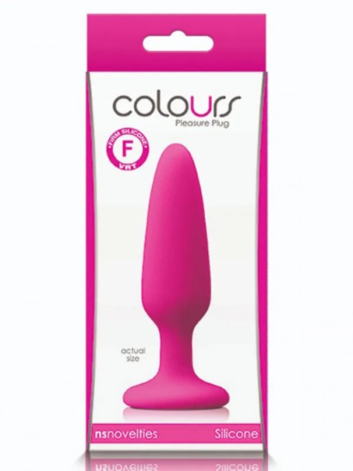 NS Novelties Colours Pleasures Small Anal Plug 11 cm Pembe 2