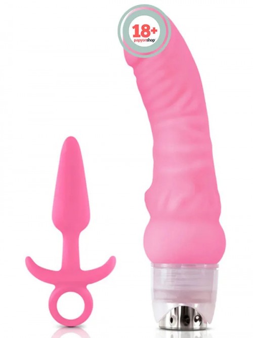 FireFly Combo Kit Vibratör ve Anal Plug Seti