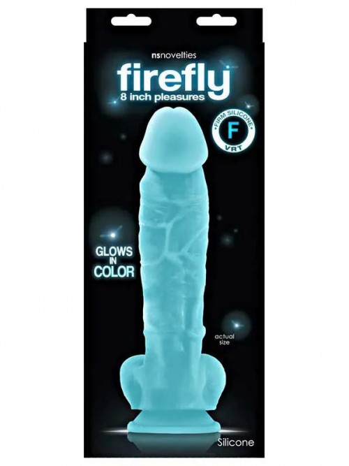 NS Novelties Firefly Glowing 8″ Realistik Dildo 3