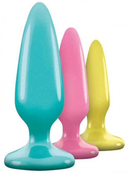 NS Novelties FireFly Glows Anal Plug Seti