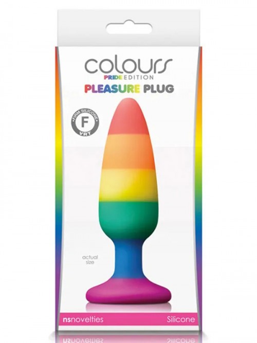 Pride Edition Pleasure Medium Anal Plug 13.5 cm 2