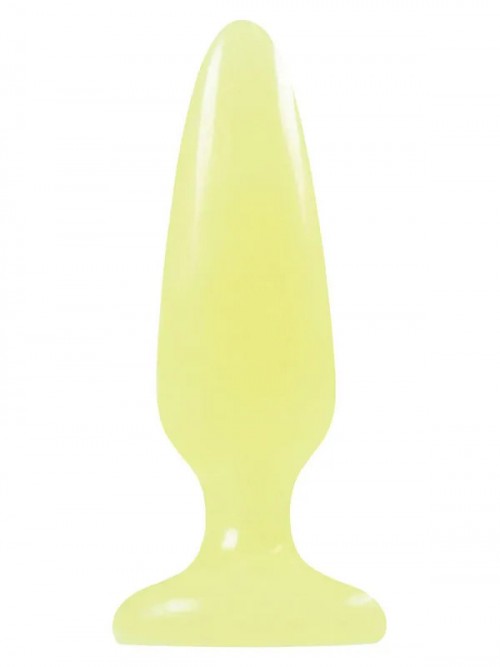 FireFly Pleasure Glows Small Anal Plug 10 cm Sarı